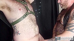 BAREBACKTHATHOLE DILF Steve Sommers Dominated By Daddy Lucas