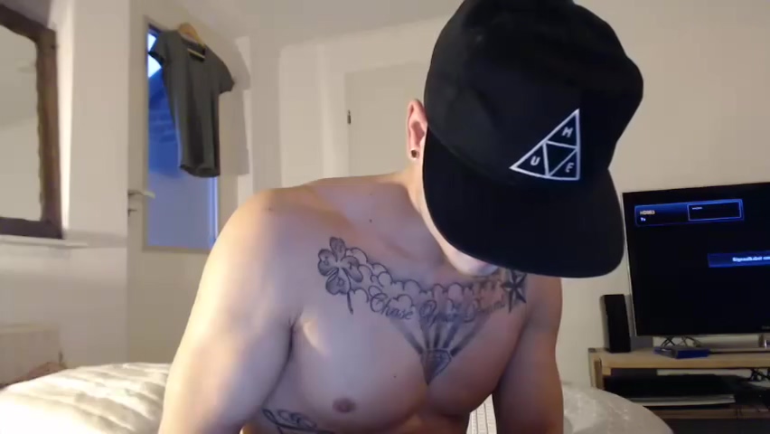 [cam Wanking][13] Dutch Dick Huge Cum Shot