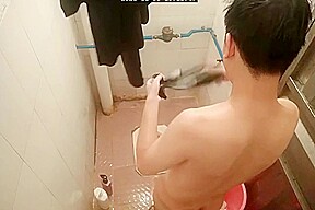 Classmate Bathing In School 11