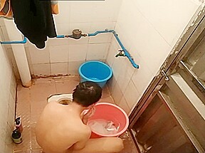 Daddy Is So Sexy Bathing Dick Is So Big