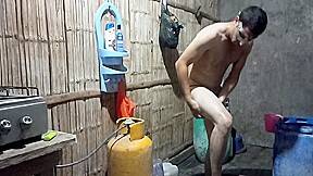 Homemade Porn My Stepbrother Bathes Naked After Having Fucked Me Like His Whore