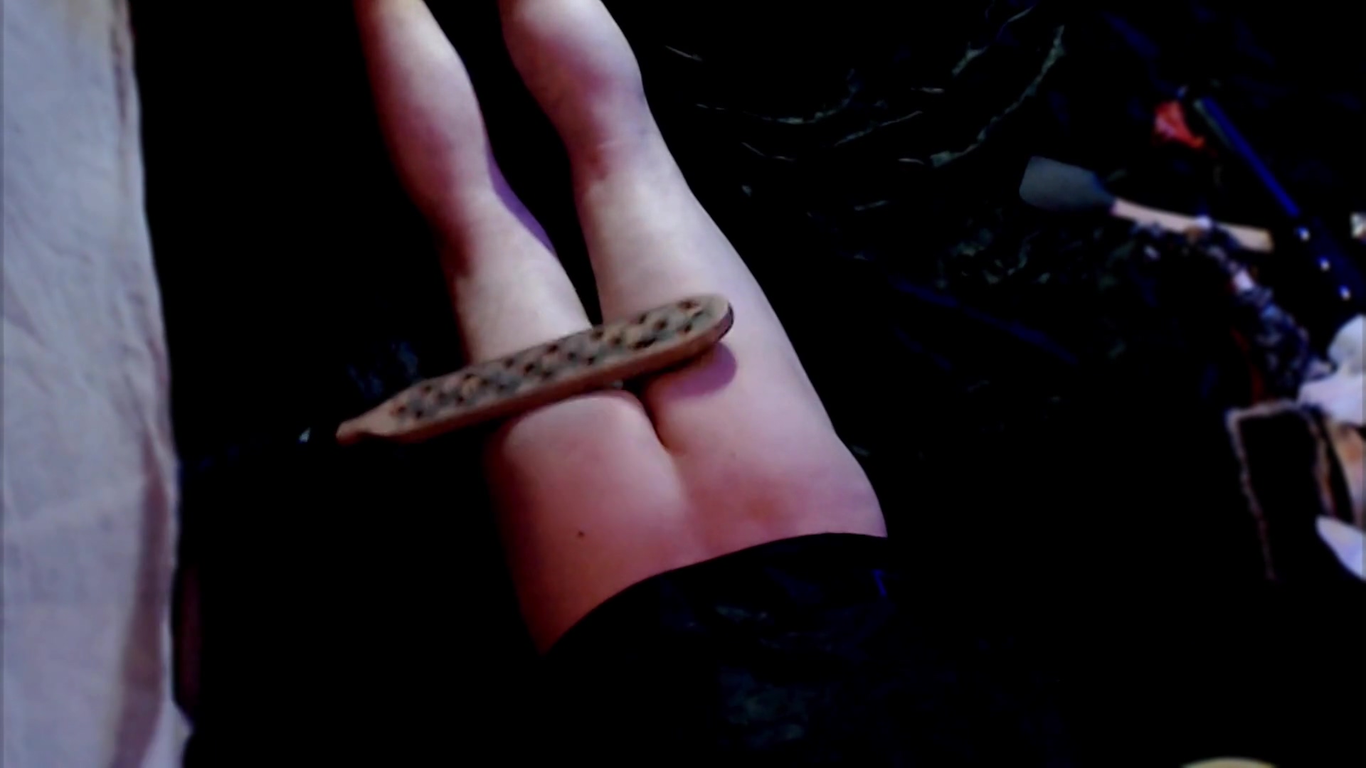 Self Masturbation And Paddled