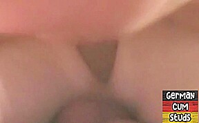 Amateur German gaping gay bareback fucked in asshole