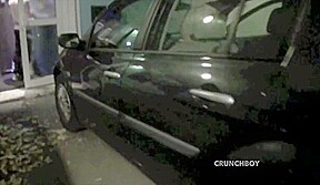 Amazing Risky Exhib In The Car On The Street – ExhibBoys