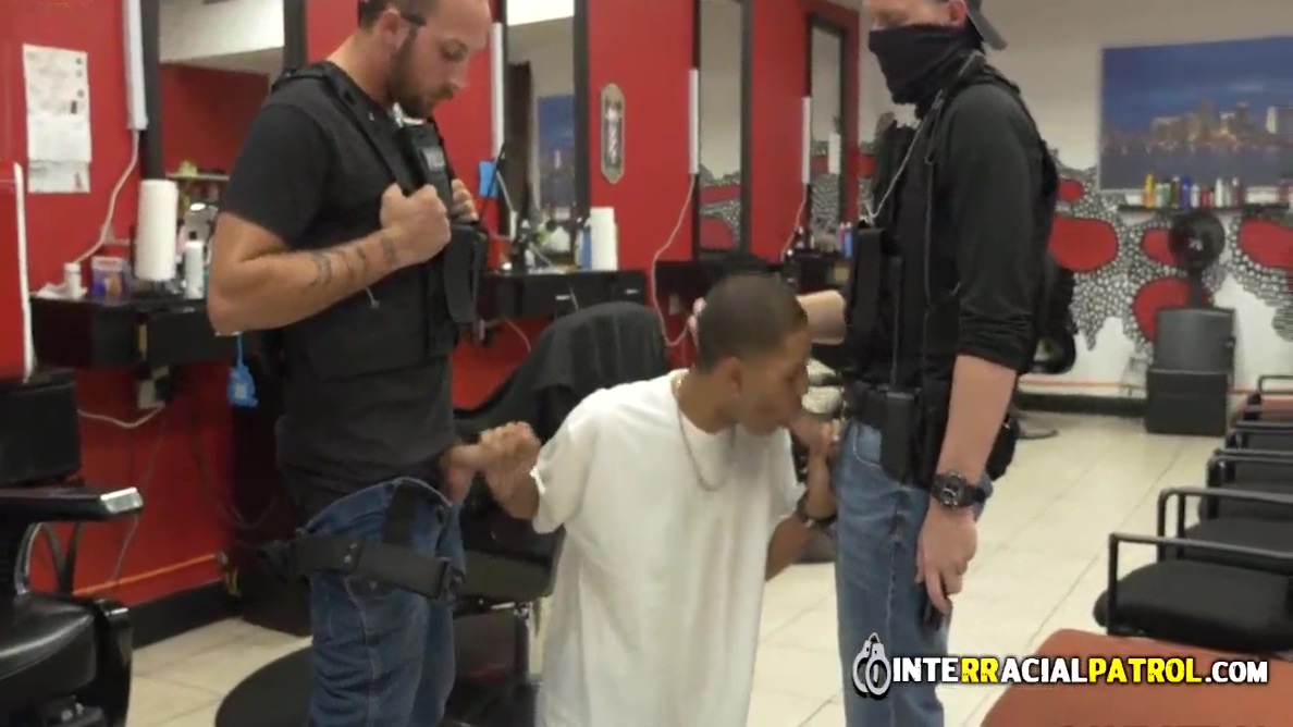 Interracial Gay Patrol Doggystyle Encounter: Watch Now!