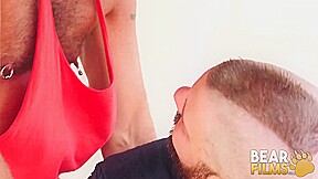 BEARFILMS Pierced Ale Tedesco Sucks Adam Jones Hard Dick