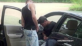 Discret straight boy fucked by ebony in exhib cruising outdoor – CrunchBoy
