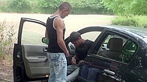 Exhibition sex in a cruising outdoor forest – CrunchBoy