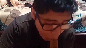 Grindr Hookup: Latino Twink Comes Over For Head
