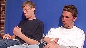 Guy’s Toys Scene-2 Two Twinks Jerk Off With Their New Toys