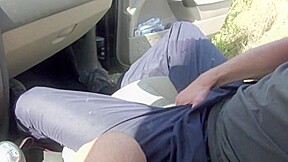 Masturbation and suck with a straight discreet outdoor – CrunchBoy