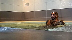 Secret webcam with Aymeric Deville used by Viktor Rom in jacuzzi – HomeWebCamera