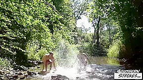 SOUTHERNSTROKES Joel Vargas Rubs Rudy Valentino Cock Outdoor