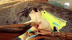 Tattooed Axel Abysse Receives Outdoor Anal Fist