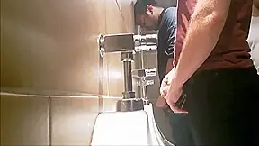 Fucking Hot Compilation Of Uncut Guys Pissing At The Bar