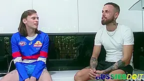Handsome Aussie Jamie And Elijah Blows Each Other Cock