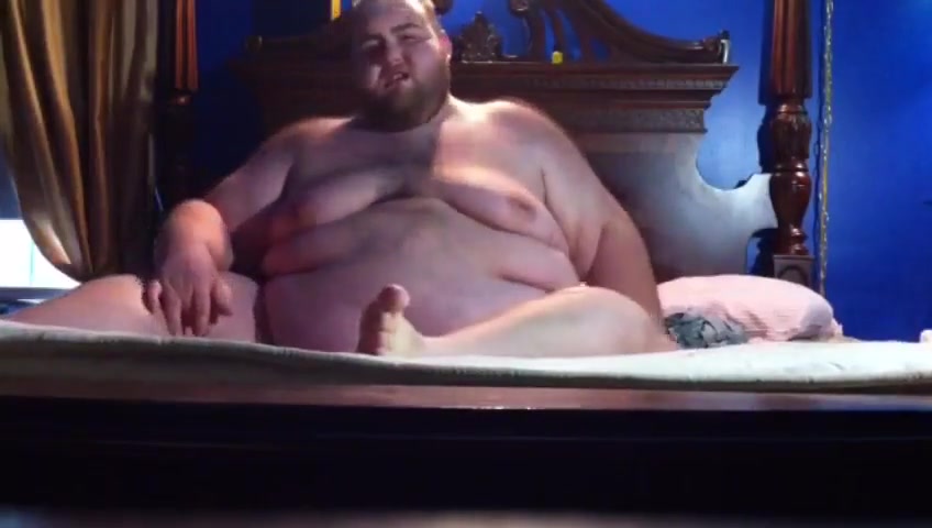 Sexy bear home alone