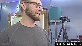 Jake Karhoff Catches Caesar Cumming Jacking Off And Joins Him