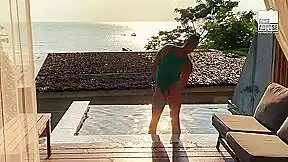 Kinky Axel Abysse Tears His Hole In Pool Solo Anal Torment