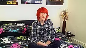 Alexander Daniels Flaunting And Stroking His Uncut Cock