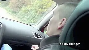 Fucked By His Friend In The Car Outdoor – ExhibBoys