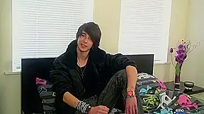 Tommy May Jerks Off In Front Of The Cam For The First Time