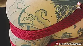 YOSHIKAWASAKIXXX – Bound Yoshi Kawasaki Enjoys Extreme Shibari Session