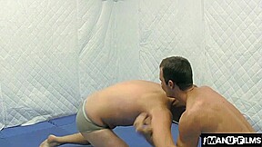 Fit Cameron Kincade Squeezes JT Balls