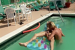 Beach boys fucking at roof top pool