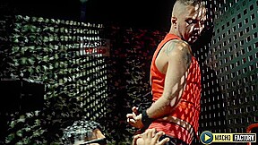 MachoFactory: Viktor Rom Takes Control of Sub Javi Hard with Forceful Thrusts