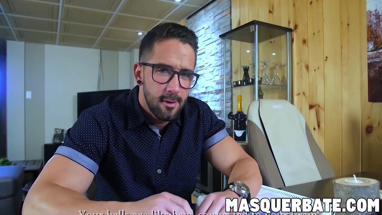 Big Cock Professor Zack Does Solo Masturbation