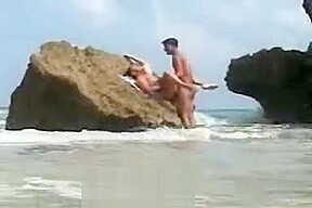 Latinos on the beach