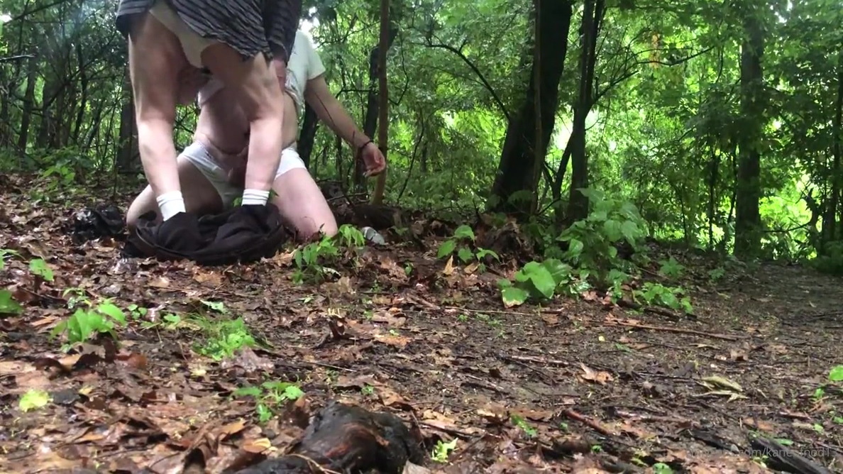 Mature Blowjob Captive In The Woods