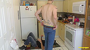 ManPuppy: Jake Skittles Shows Richard Lennox Who Is The Boss With Intense Face Sitting