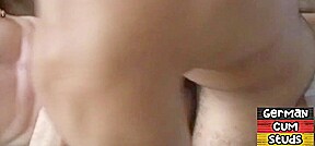 Massaged German stud assdrilled by BF in homemade scene