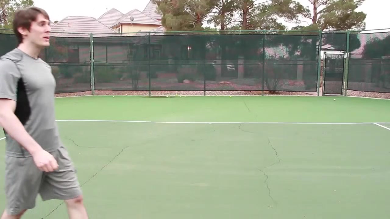 Tennis Match Double s Couple