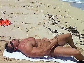 Zeb at the beach