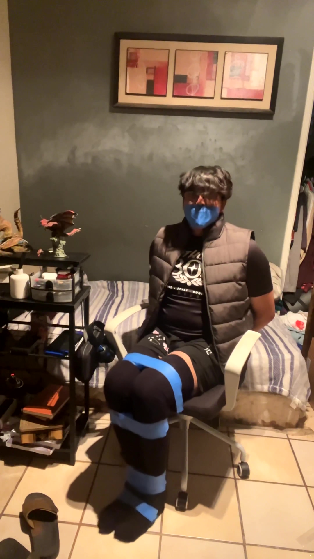 Bound And Gagged With Tape