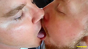 ManPuppy: Leo Blues Legendary Hot Kisses Melts Tattooed JC Dickerson