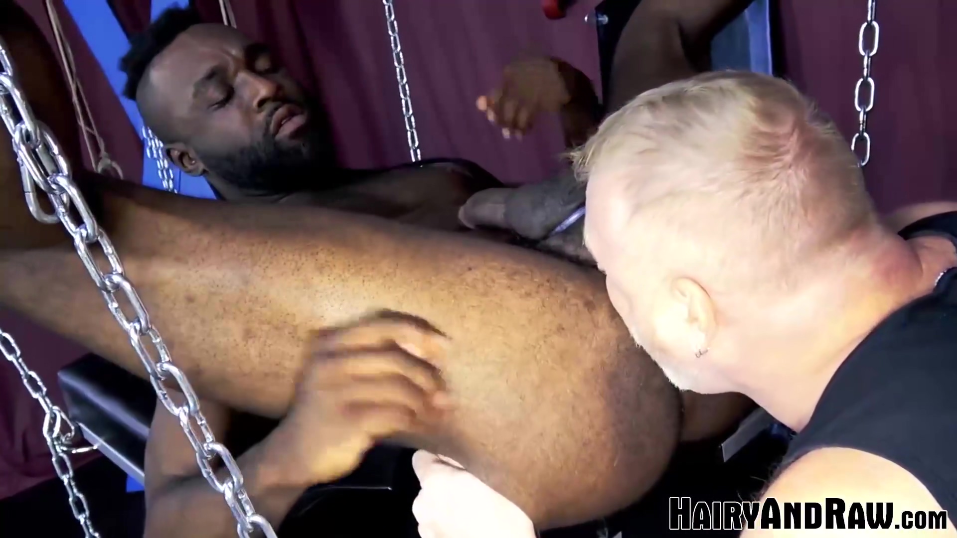 Black Gay Dante Oxun Barebacked By