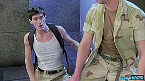 Hot gay fetish and cumshot