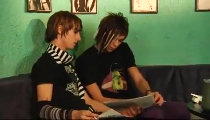 Twink gets his tight ass ploughed by a nasty gay hunk