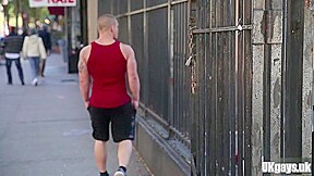 Brunette gay anal sex with cumshot