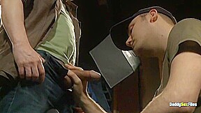 DaddySexFiles: Greedy Allen Silver And Cam Kurtz Worship Daddy Dongs At A Wild Party