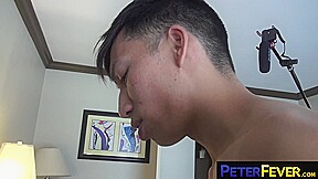 PETERFEVER Horny Gays John Rene And David Ace Goes Bareback