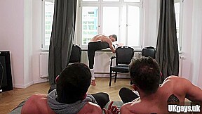 Tattoo gay flip flop and facial