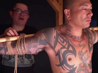 Shibari Master Vs Muscular Asian Hunk